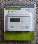 White Rodgers NP100 Thermostat Non-programmable Heating & Cooling Sealed New. Price: $24.95.