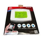 Honeywell Touchscreen Programmable Thermostat RTH8580WF Remote Access Wi-fi- Nob Open. Price: $79.99.