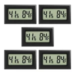 Rojuna Mini Thermometer Hygrometer, Large Number Fahrenheit Lcd 5-PACK New. Price: $19.94.
