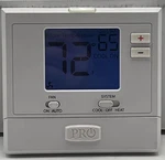 Genuine PRO1 T701 Digital Non Programmable Thermostat Blue Screen Working Tested Used. Price: $11.02.
