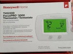 Honeywell TH5220D1029 Focuspro 5000 Thermostat For Heat Pump Conventional New. Price: $150.99.