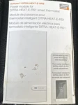 Schluter DHERR2/BW Ditra Heat E-rrs Power Module Relay For DHERT105BW Thermostat Open. Price: $104.99.