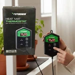Vivosun Digital Heat Mat Thermostat Temp Controller 40-108 F Seed Starting Open. Price: $9.50.
