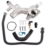 Engine Coolant Housing Water Outlet Aluminum With Hoses - Repalceme... Fast Ship New. Price: $41.99.