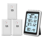 Oria 3 Sensor Wireless Indoor Outdoor Thermometer Hygrometer, Digital Temperatur New. Price: $48.83.