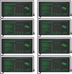 Ganeen 8 Pack Plant Seedling Mat For Starting Germination Grow Heating New. Price: $77.52.