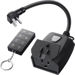 Outdoor Dimmer For String Lights, 100FT Remote Range, IP44 Waterproof Plug-in New. Price: $28.78.