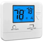 Suuwer Non-programmable Thermostat For Home Blue Backlight New. Price: $52.99.