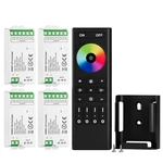 Wireless Rf Remote 2.4GHZ 4PC Rgbw Led Strip Controller Kit Btf New. Price: $104.99.