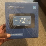 Copeland Sensi Wi-fi Smart Thermostat With Black Color Touchscreen New. Price: $110.00.
