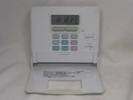 Pre-owned Hunter Model 44200 Thermostat Digital Heating Cooling Control Panel Used. Price: $20.00.