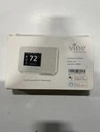 Vine Smart Wifi 7 DAY/8 Period Programmable Thermostat Model TJ-225 Used. Price: $22.99.