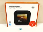 Alarm.com Smart Thermostat Hd ADC-T40K-HQ-AT At&t Black New/sealed. Price: $185.07.