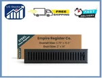 Empire Register Co. 2" X 14" Premium Vent Covers For Home Floor Only, Metal New. Price: $47.99.