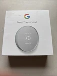 Google Nest Thermostat Snow Smart Wifi GA01334-US Open Box Complete. Price: $34.99.