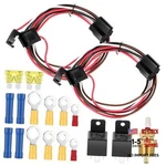 Electric Fan Relay Kit Radiator Sensor Switch Thermostat Cooling New. Price: $22.88.