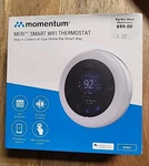 Momentum Meri Smart Wifi Thermostat MO-STAT01 Wired Touchscreen Google Ready New. Price: $28.00.