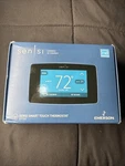 Emerson Sensi ST75U Touch Smart Thermostat Black Open. Price: $54.99.