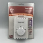Honeywell CT410B Non-programmable Electric Heat Thermostat 4-WIRE 2016 Sealed New. Price: $28.88.