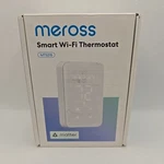 Meross MTS215 Smart Wi-fi Thermostat Matter Wifi Homekit Alexa Google Open. Price: $34.99.