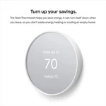 Google Nest Thermostat Cotton Snow New. Price: $72.99.