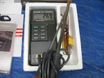 Fluke Thermometer Model# 52 K/j Dual-input Digital W/probes New. Price: $95.00.