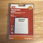 Mechanical Thermostat 42350 Heating Only 24 Volt Furnace New Box. Price: $12.99.