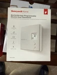 Honeywell Home Electric Non Programmable Heat Thermostat RLV3150A New In Box. Price: $21.99.