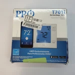 PRO1 T701I Thermostat Single Stage - Wifi Heat, Cool Programmable With App New. Price: $55.00.