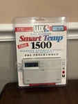 Smart Temp Luxlight TX1500 Programmable Thermostat New Open Box. Price: $59.99.