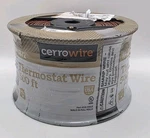 Thermostat 500 Ft. 18/2 Brown Solid Copper CL2R Cerrowire Electrical Wiring New. Price: $68.99.