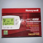 Honeywell Focus 6000 Programmable 5-1-1 Thermostat TH6220D1028 Branded Open. Price: $49.99.