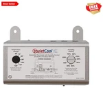 Attic Fan Adjustable Thermostat And Humidistat With Built-in Fire Safety Shut... New. Price: $71.95.