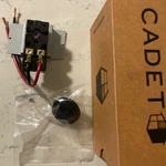 Cadet UCT1B 66075 Electric Floor Heater Thermostat Single Pole 120/208/240V Ac Open. Price: $36.49.