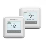Honeywell T4 2-DAY Programmable Thermostat, 1/HEAT 1/COOL (2-PACK) New. Price: $59.99.