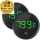 Dweii 2PACK Led Digital Aquarium Thermometer, Tank Black New. Price: $19.02.