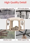 Porayhut Pop Up Bubble Tent Screen House X10 Camping Large, Beige New. Price: $165.00.