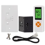 Digiten Gas Fireplace Remote Control Kit, Thermostat With Timer For White New. Price: $72.76.