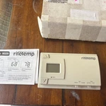 Ritetemp Thermostat Model 8029B Universal Heating And Cooling Open Box New. Price: $39.99.