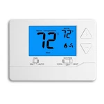 Non-programmable Thermostat For House 1 Heat Cool Easy Diy Install Blue Backli New. Price: $38.78.