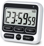Digital Kitchen Timer With Mute/loud Alarm On/off Switch, 12-HOUR Clock New. Price: $9.86.