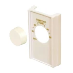Ivory Single Pole Volt Cover W/line Thermostat... Fast Ship New. Price: $27.99.