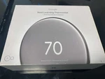 Google Nest Learning Thermostat Silver 4TH Gen Temperature Sensor 2ND #28 Used. Price: $155.99.