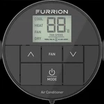 New Unused Chill Singlezone Basic Backlit Led Wall Thermostat Black 2 Fan Speeds. Price: $75.00.