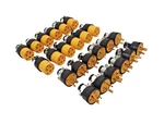 12 Set (24PCS) Female 3 Prong Replacement Electrical Plug Hd Extension Cord New. Price: $29.99.