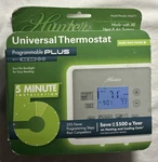 Hunter Universal Thermostat 44272 Programmable Plus New/sealed. Price: $34.99.