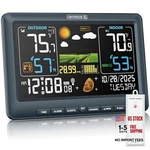 Bluson Weather Station Wireless Indoor Outdoor Thermometer, Color Display Blue New. Price: $75.30.