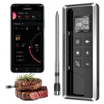 Wireless Meat Thermometer With Smart Timer & App Control, 800FT Blu... Fast Ship New. Price: $29.99.