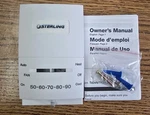 Sterling 11J13-08428 Mechanical Thermostat Heat/cool 50/90DEG F 24V 3WIRE Spdt New. Price: $35.00.