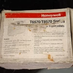 Honeywell T6570/T8570 Series Programmable Thermostat 120V Selectable C/ F New. Price: $64.99.